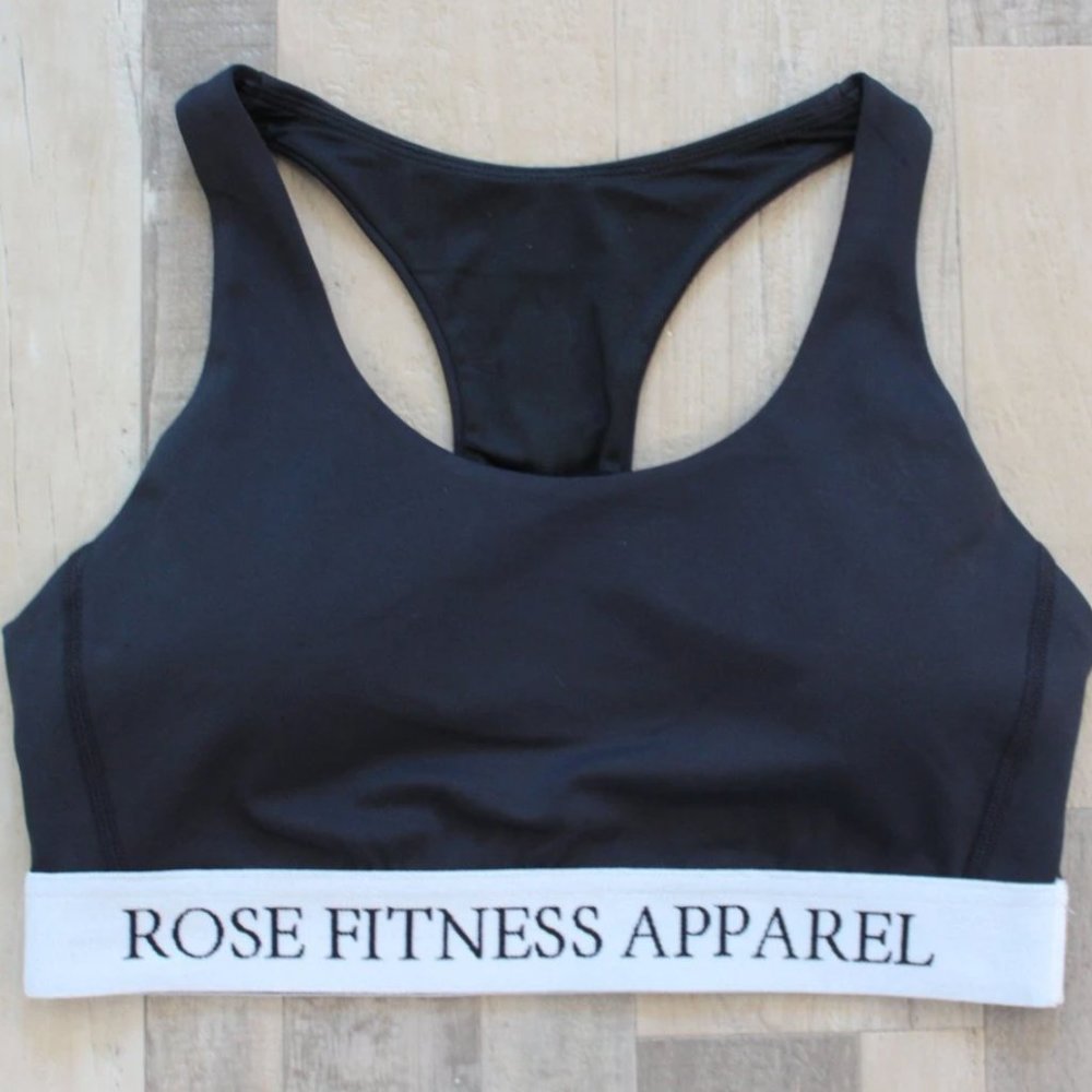 Sports Bra with Rose